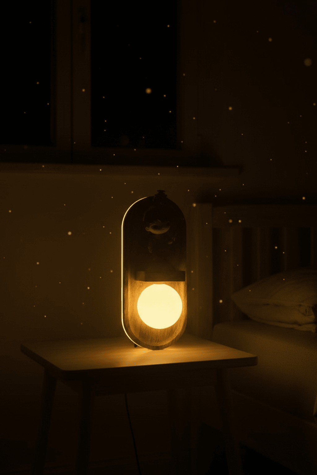 Moon Night Light Fridge Magnets for Kitchen