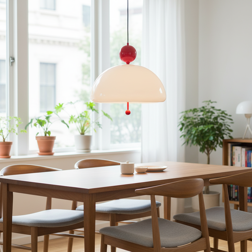 Verona Pudding Glass Pendant Light