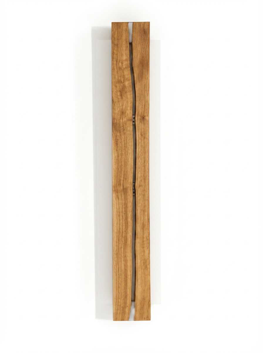 H93 Wooden Crevice Wall Sconce