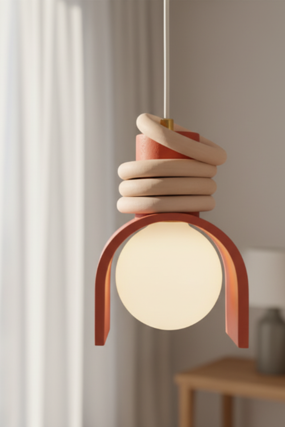 Vanilla Glow Pendant Light