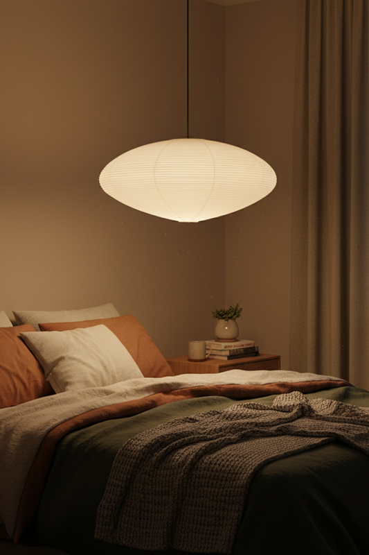 21a Paper Pendant Light