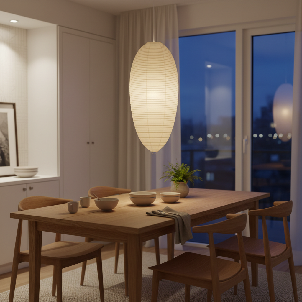 23a Paper Pendant Light