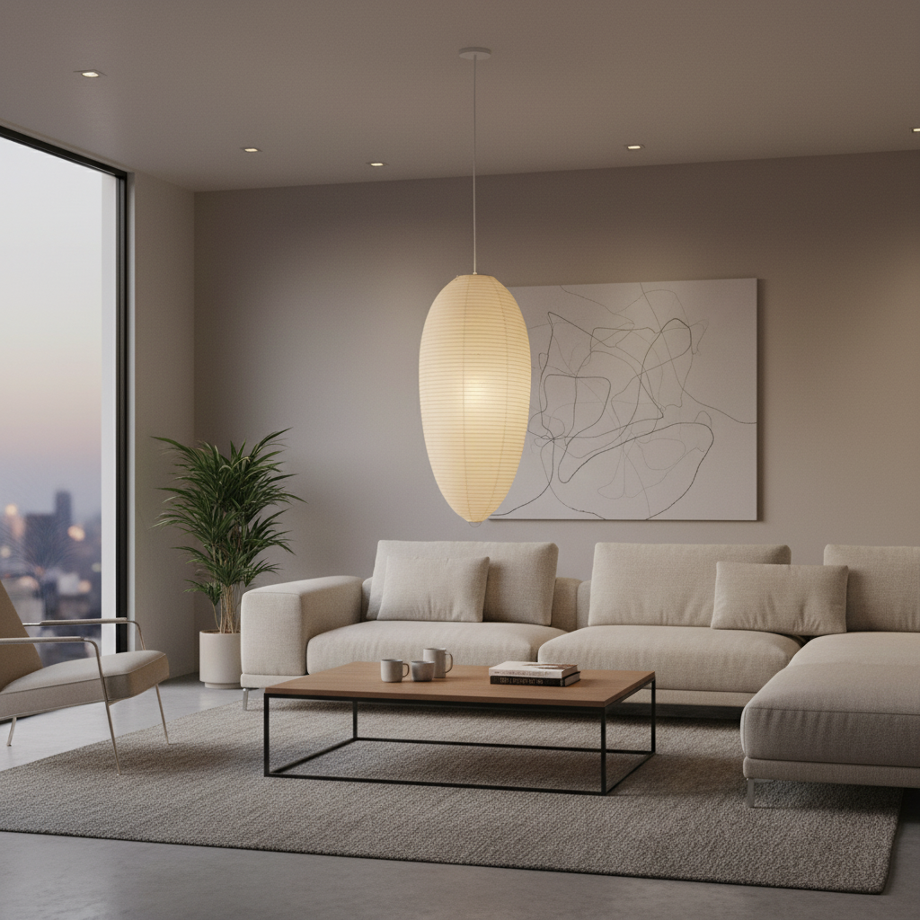 23a Paper Pendant Light