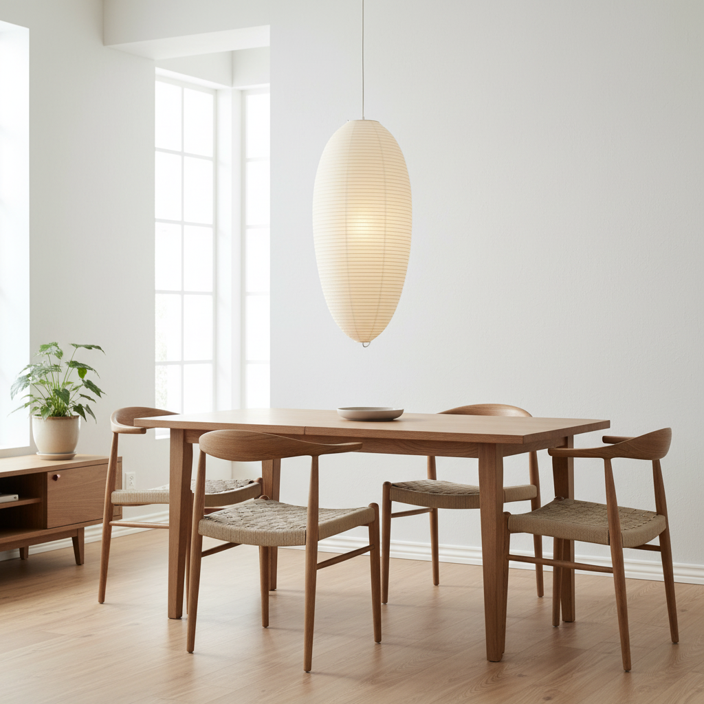 23a Paper Pendant Light