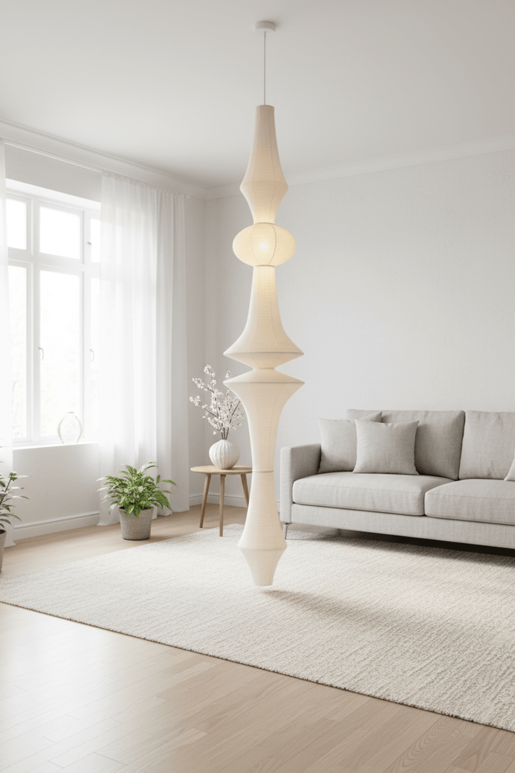 27e Paper Pendant Light