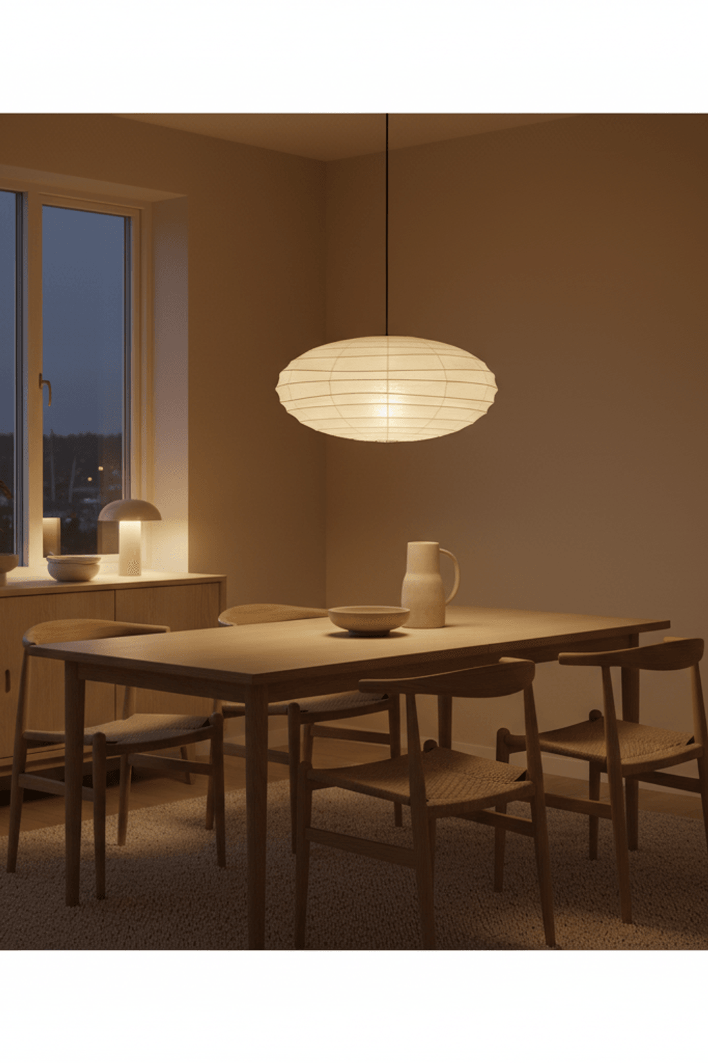 50en Paper Pendant Light