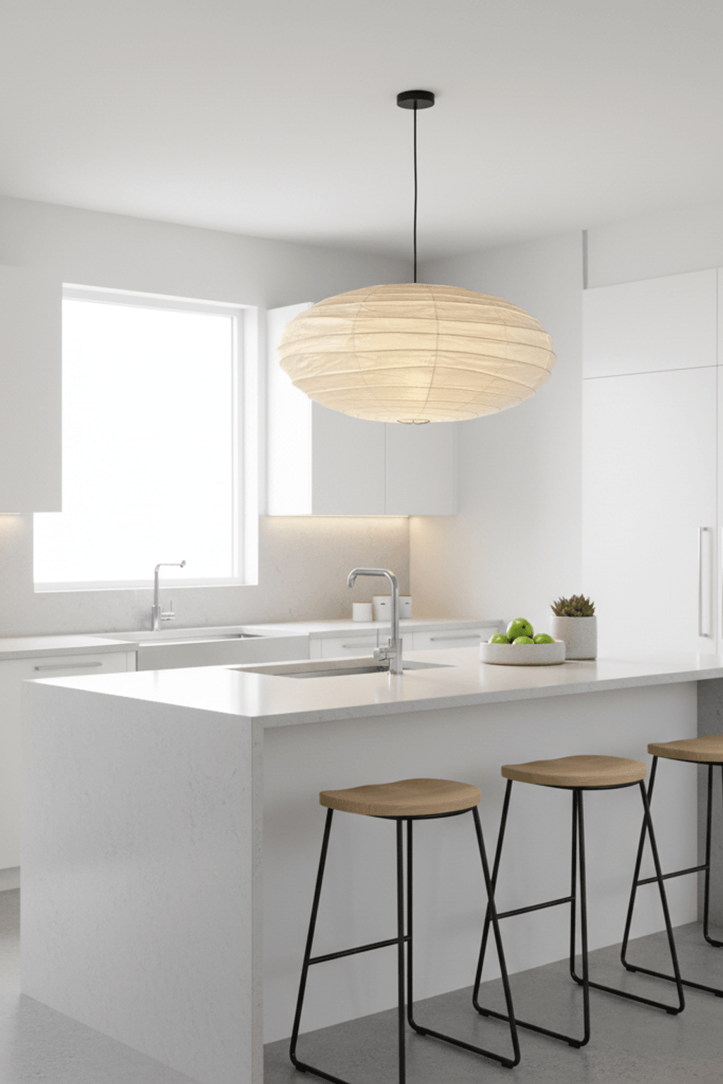 50en Paper Pendant Light