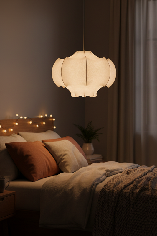 Ab Bat Silk Pendant Light