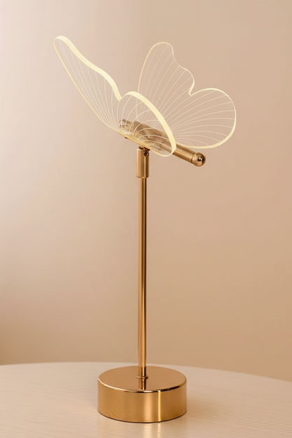 Acrylic Butterfly LED Table Lamp for Living Room