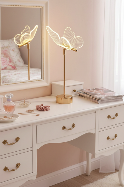 Acrylic Butterfly LED Table Lamp for Living Room