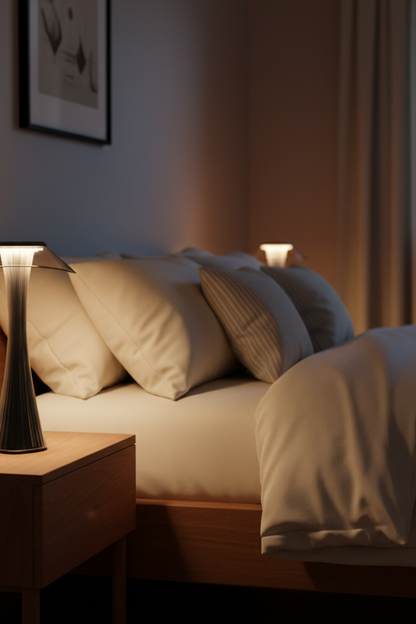 Acrylic Cordless Nordic LED Table Lamp for Living Room