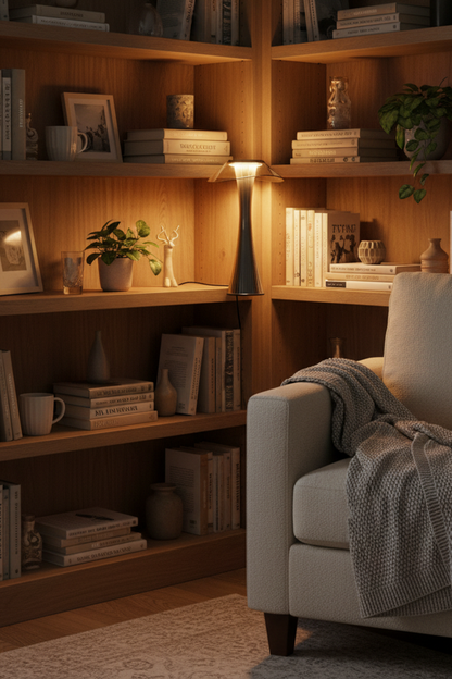 Acrylic Cordless Nordic LED Table Lamp for Living Room