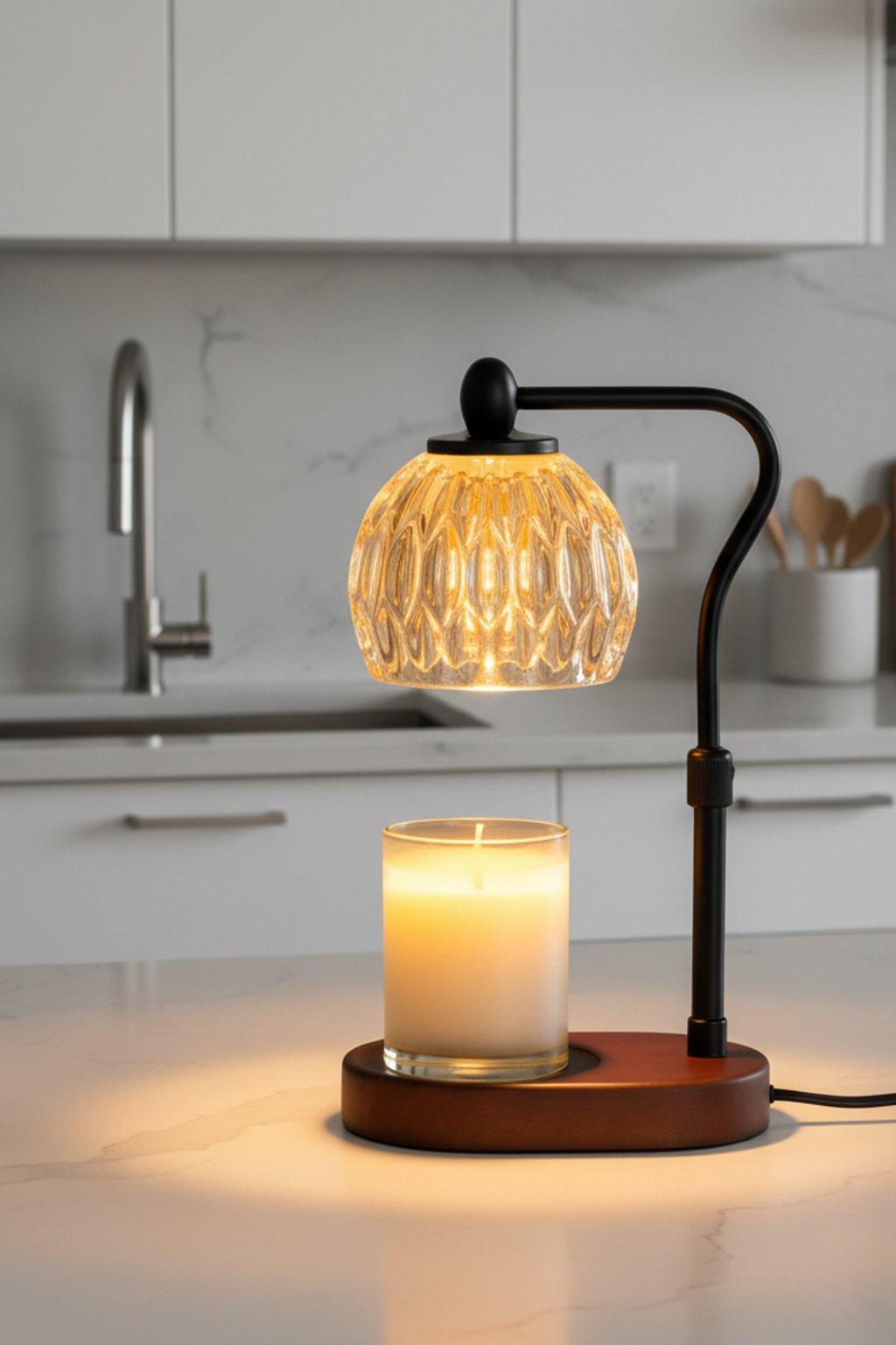 Adjustable Candle Warmer Lamp