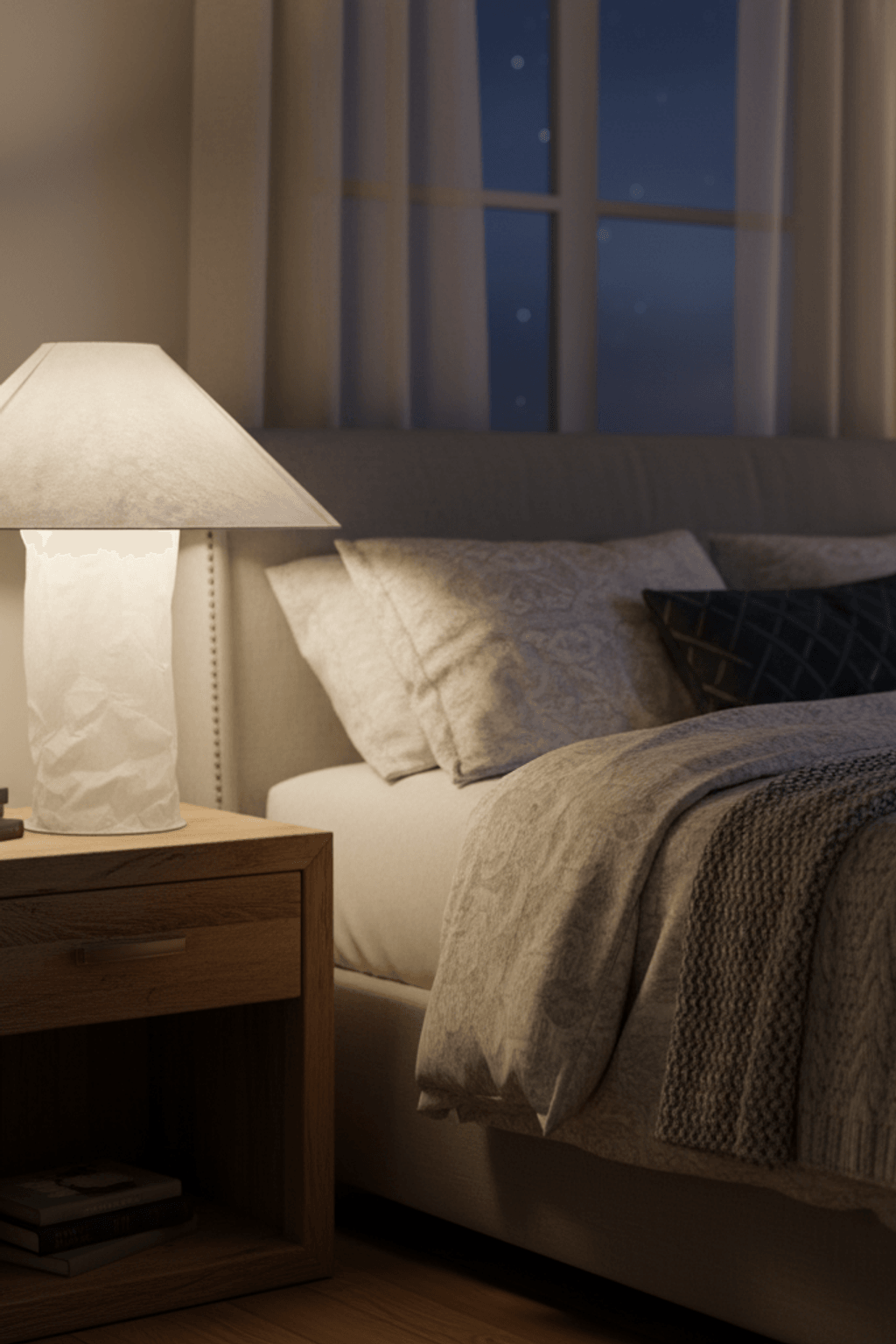 Adp Akari Style Dupont Paper Table Lamp