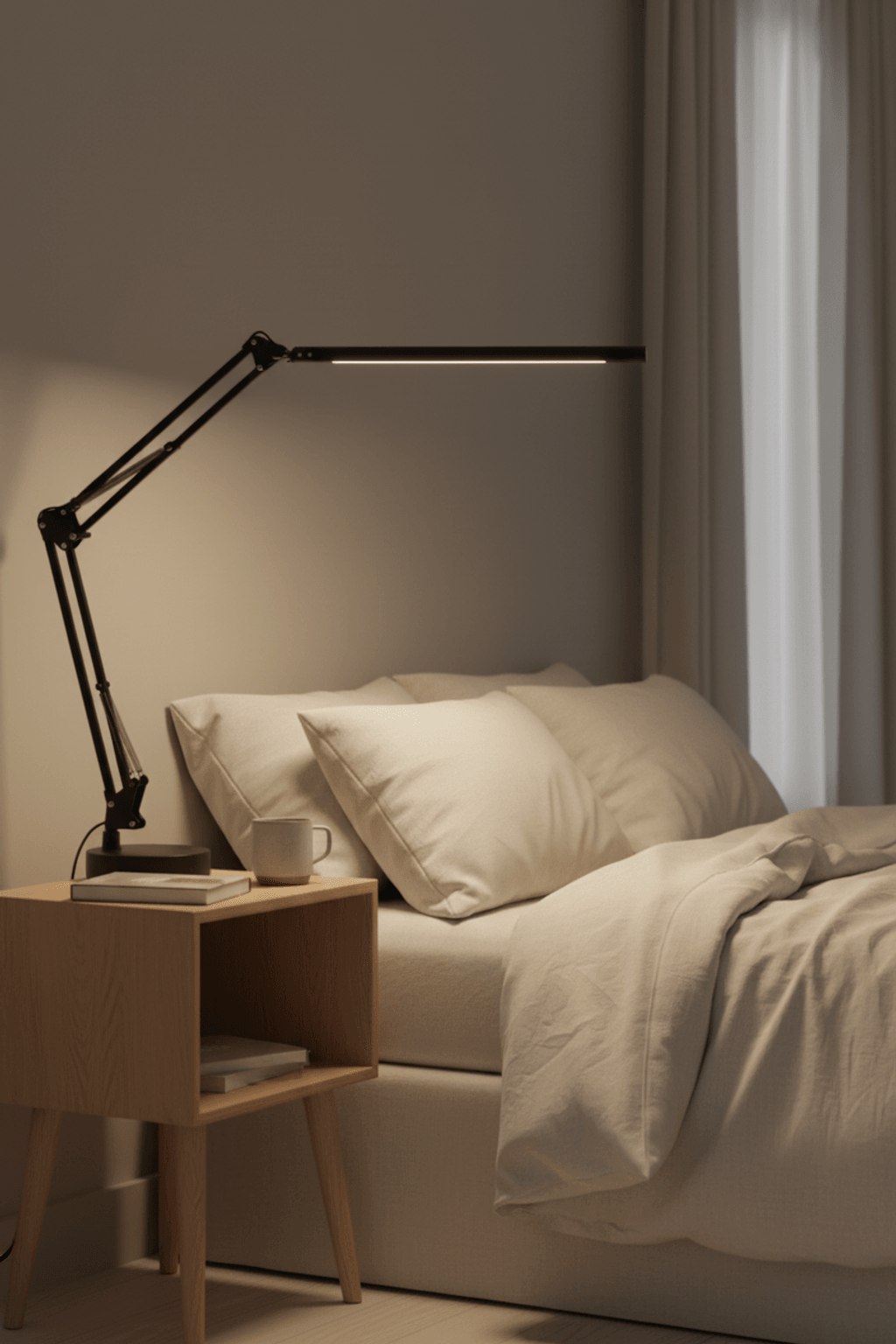 Antisa LED Desk Lamp - 360° Flexible & Dimmable