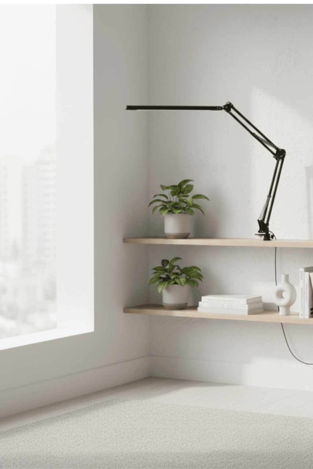 Antisa LED Desk Lamp - 360° Flexible & Dimmable