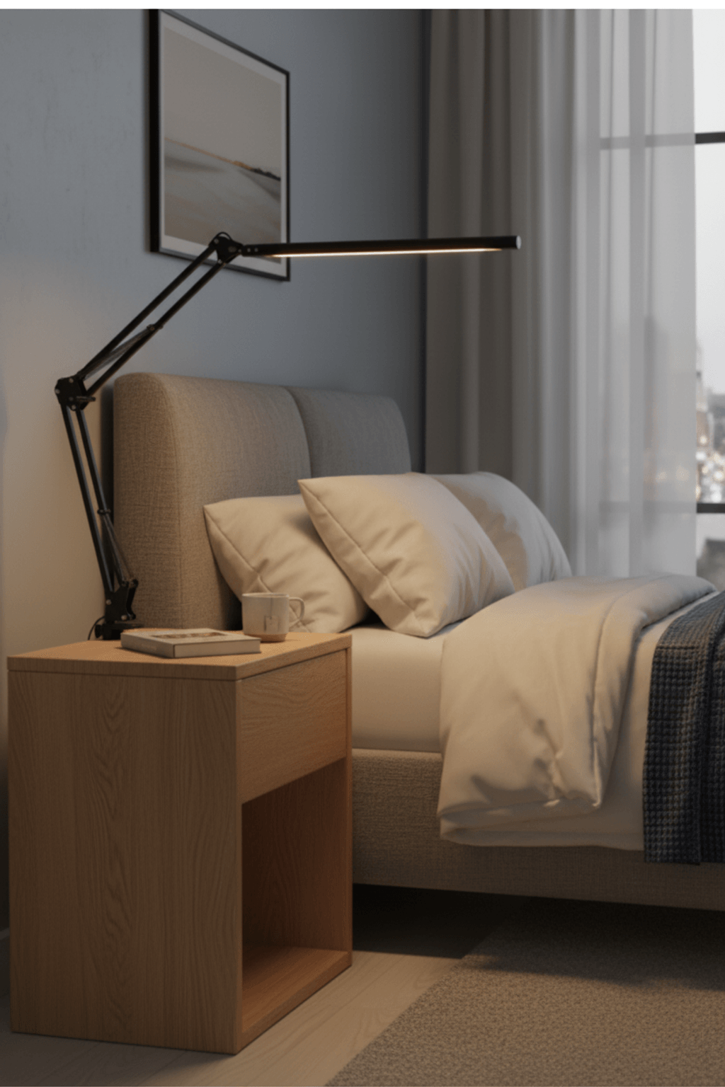 Antisa LED Desk Lamp - 360° Flexible & Dimmable