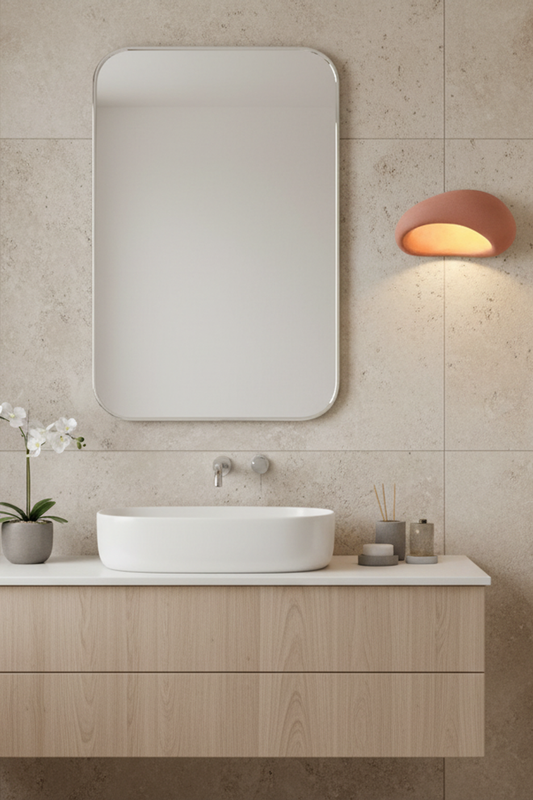 Aoshi - B Wabi-Sabi Style Resin Ceiling / Wall Sconce for Kitchen