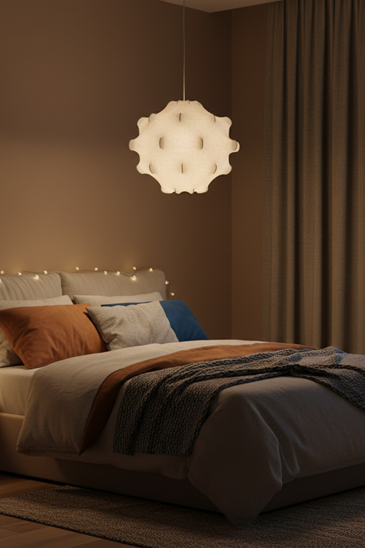Ar Ripple Silk Pendant Light