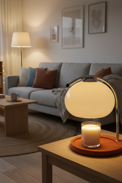Aroma Candle Melting Lamp for Bedroom