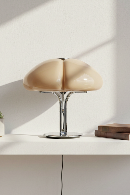Bauhaus Glass Mushroom Table Lamp