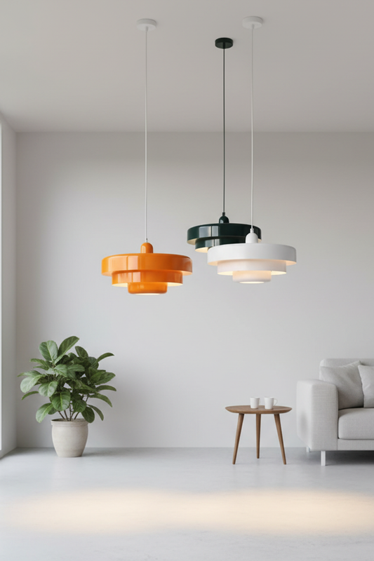 Bauhaus Multi-Layered Pendant Light
