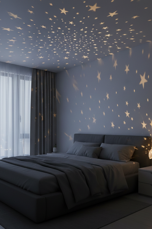 Calming LED Star Light Projector for Bedroom