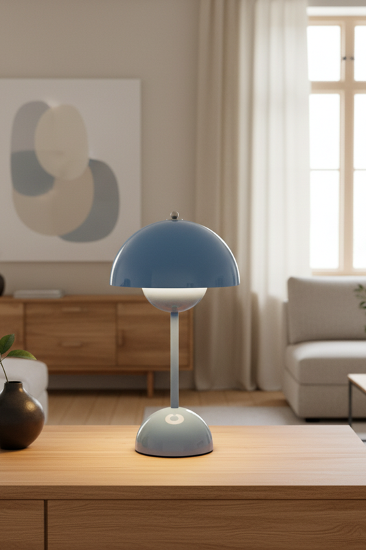 Charming Acrylic Cordless Table Lamp for Living Room