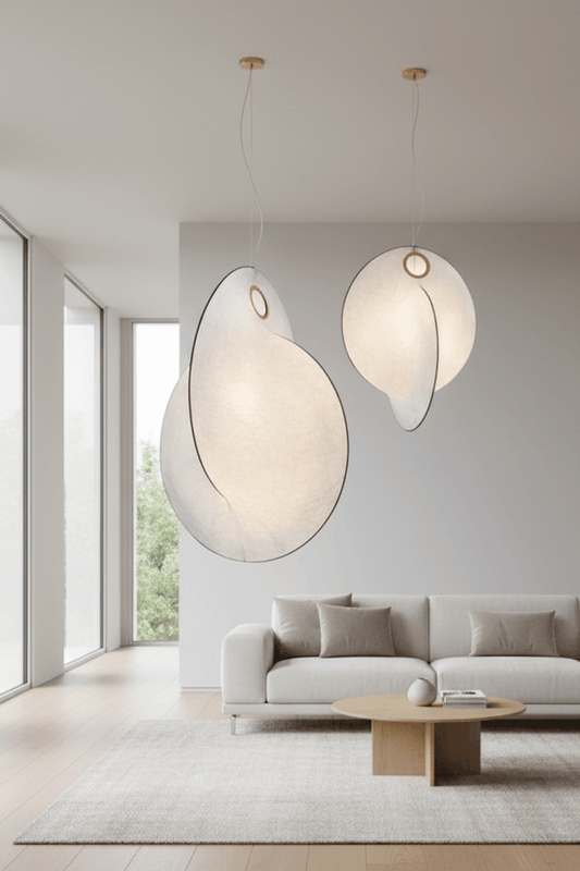 Cherry Silk Pendant Light