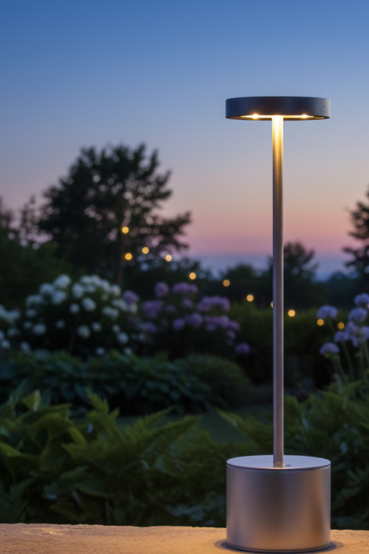 Chic Portable LED Table Lamp for Outdoor