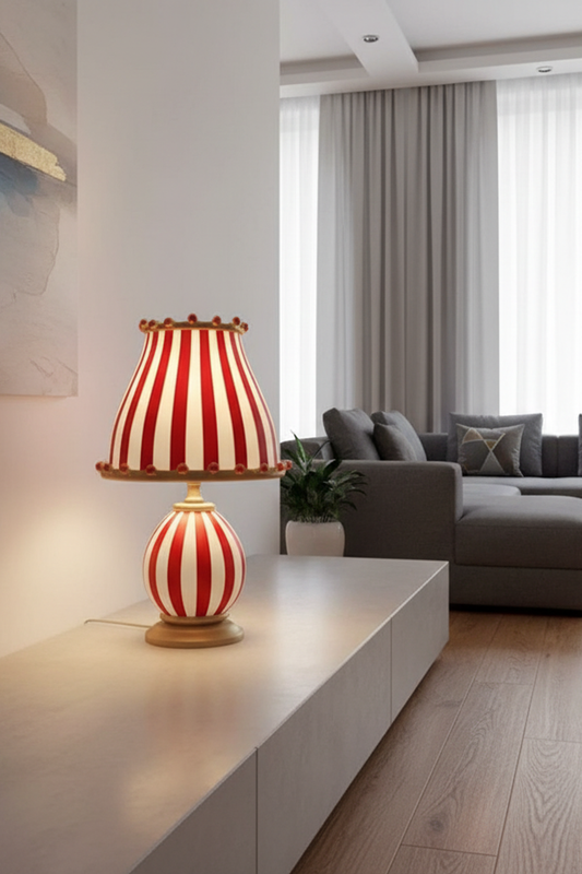 Circus Inspired LED Table Lamp for Living Room
