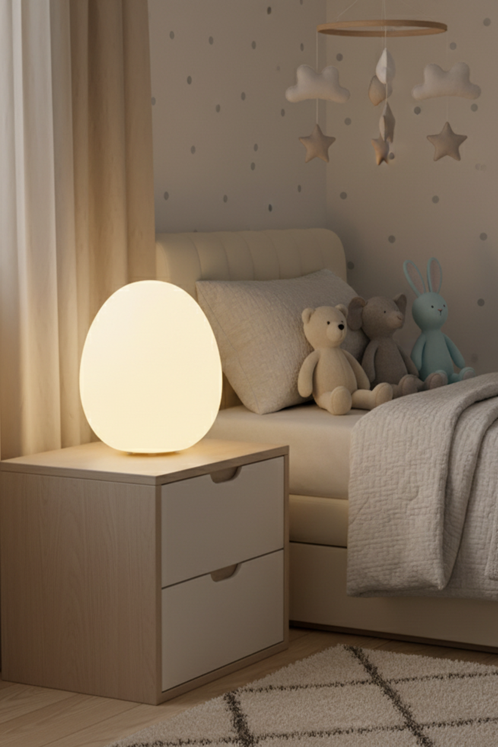 Cobblestone Night Light for Bedroom