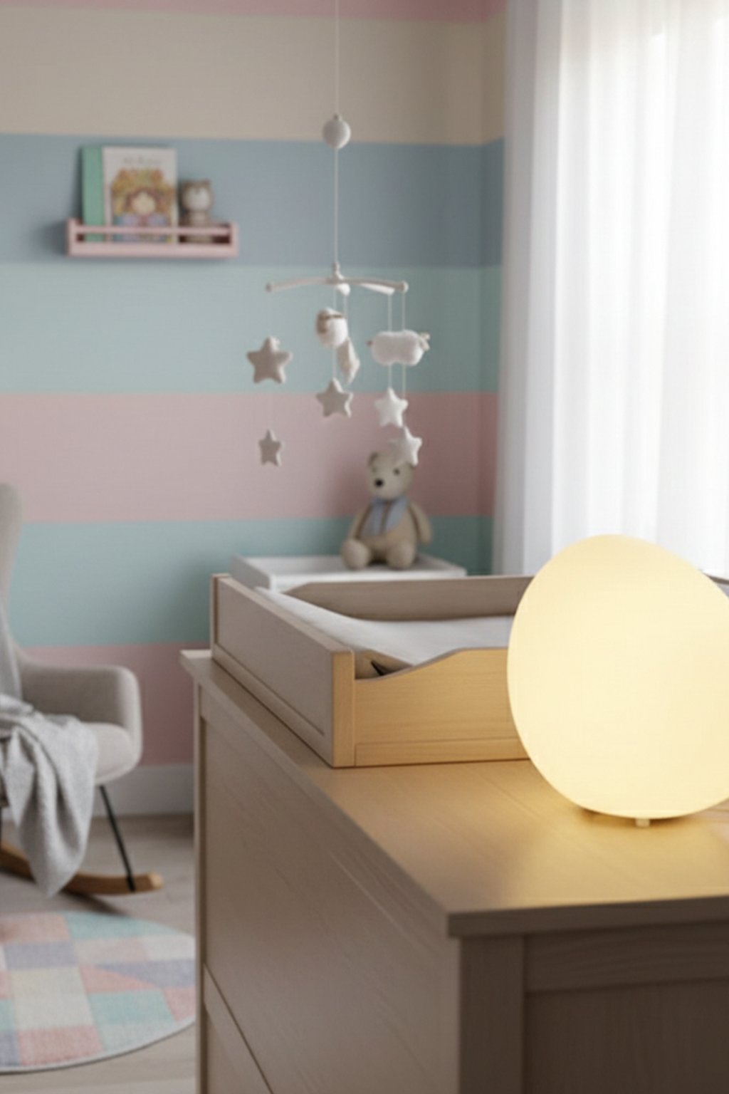 Cobblestone Night Light for Bedroom