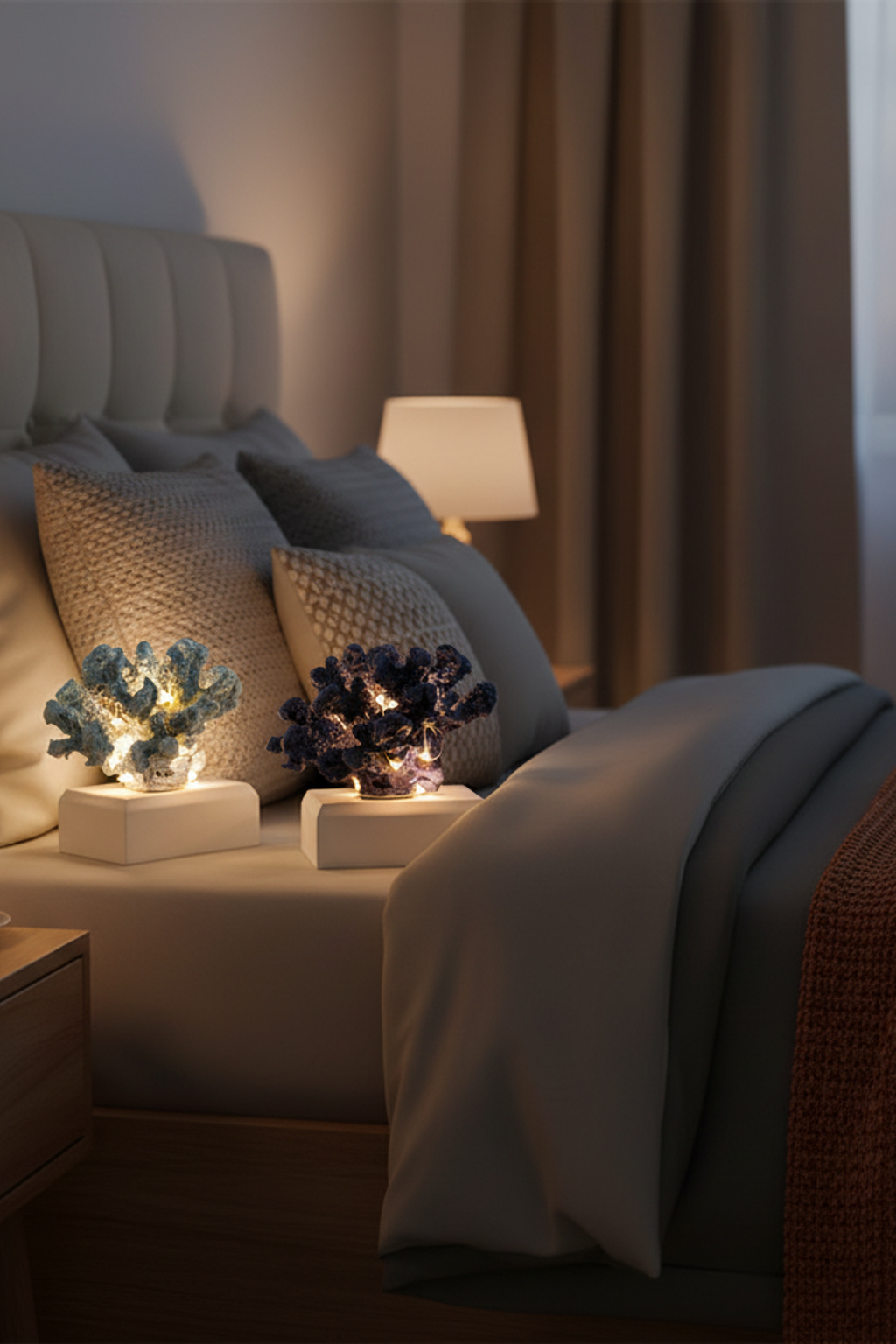 Creative Resin Coral Lamp for Living Room