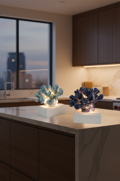 Creative Resin Coral Lamp for Living Room