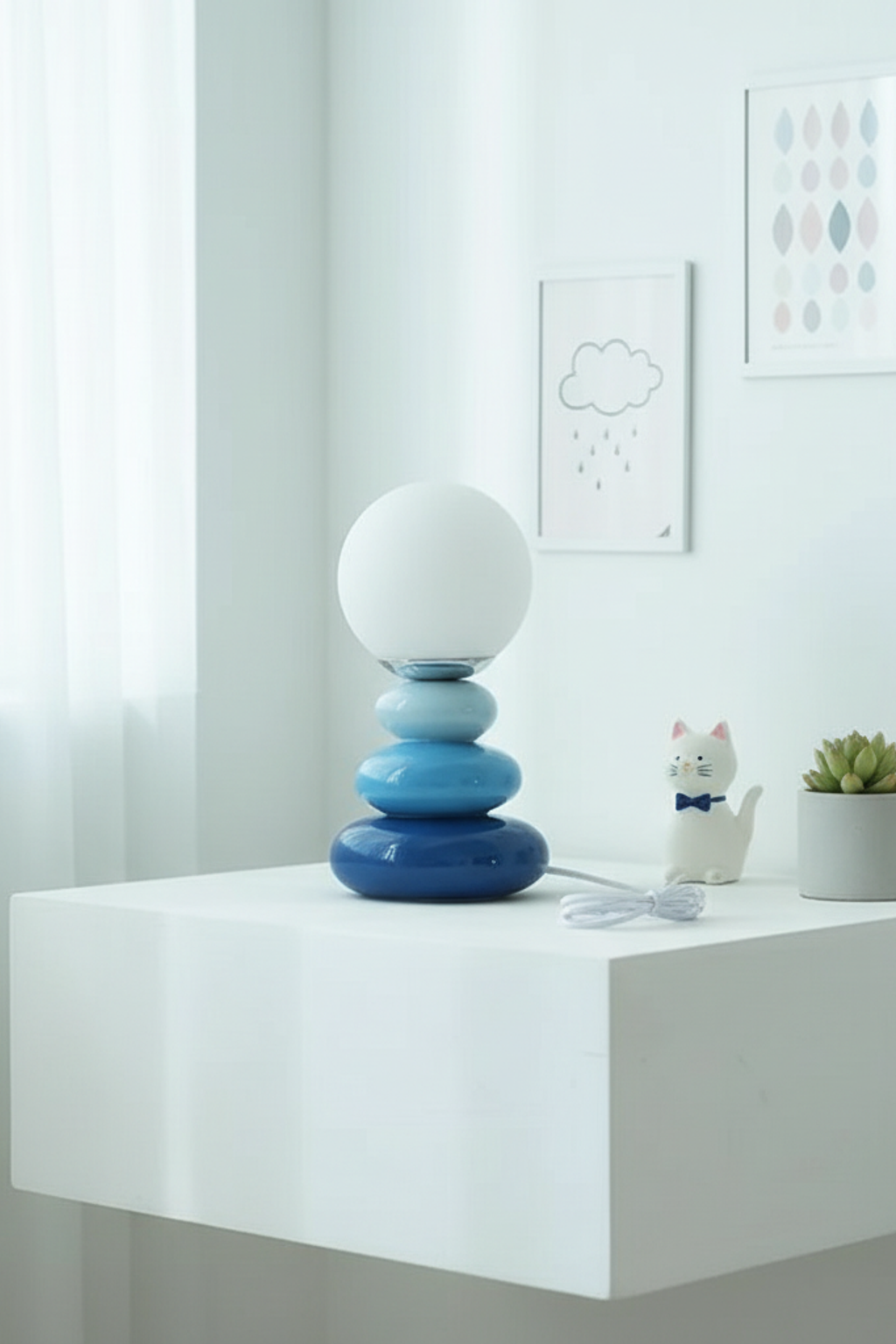 Creative Stack Stones Night Light for Bedroom