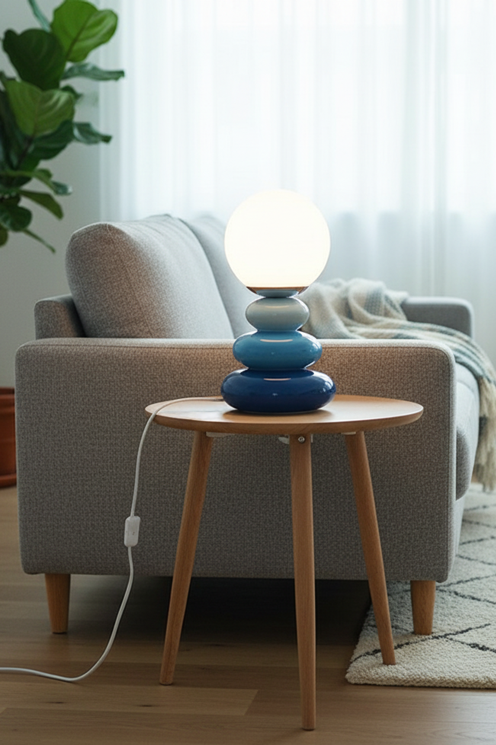 Creative Stack Stones Night Light for Bedroom