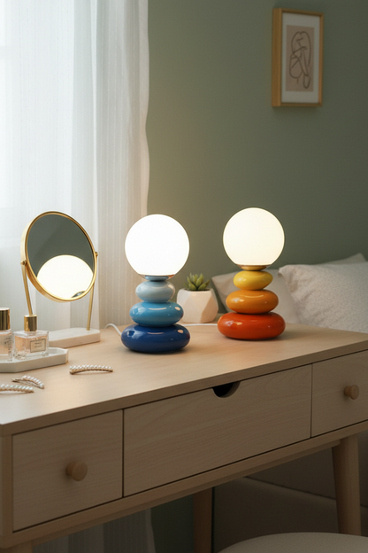 Creative Stack Stones Night Light for Bedroom