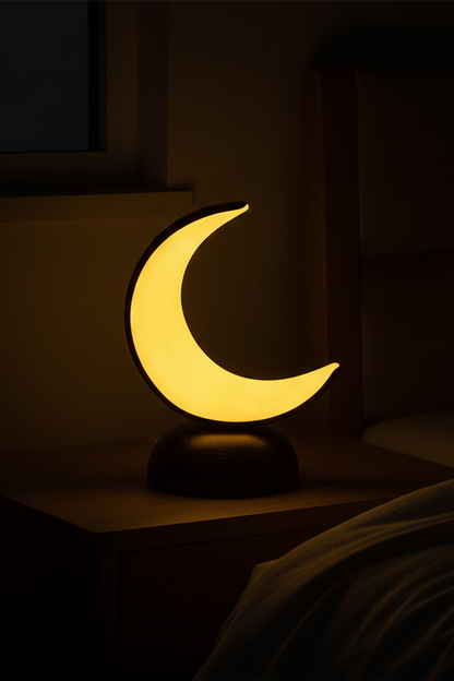 Crescent Moon Night Light for Bedroom