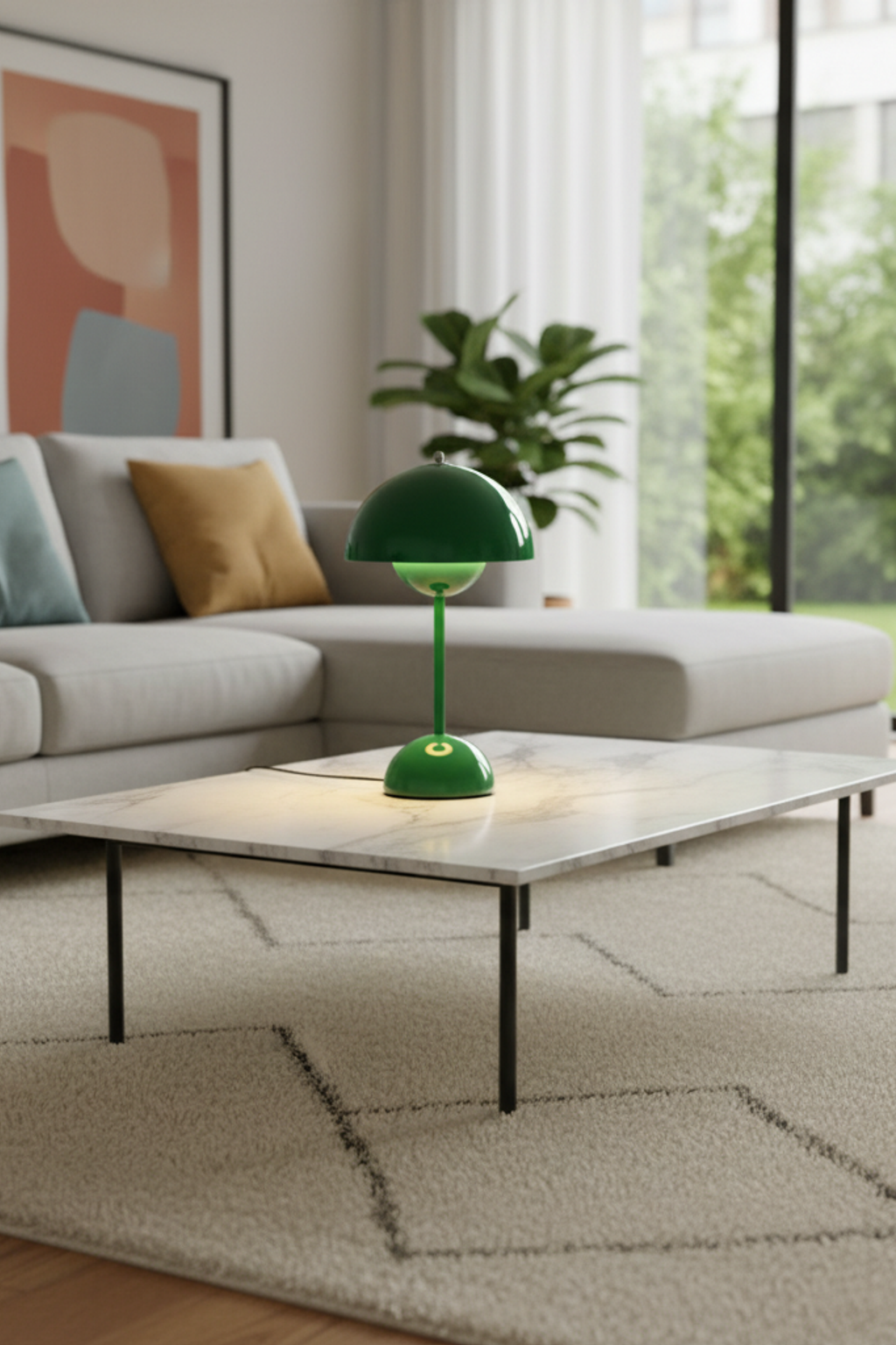 D160mm Mushroom Table Lamp