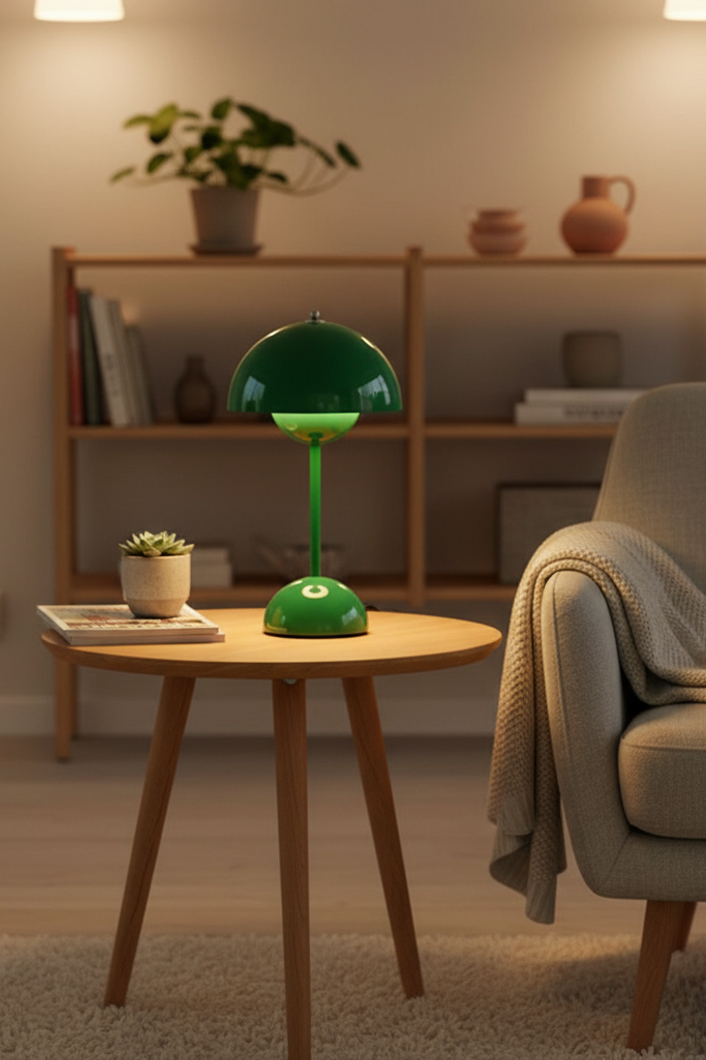 D160mm Mushroom Table Lamp