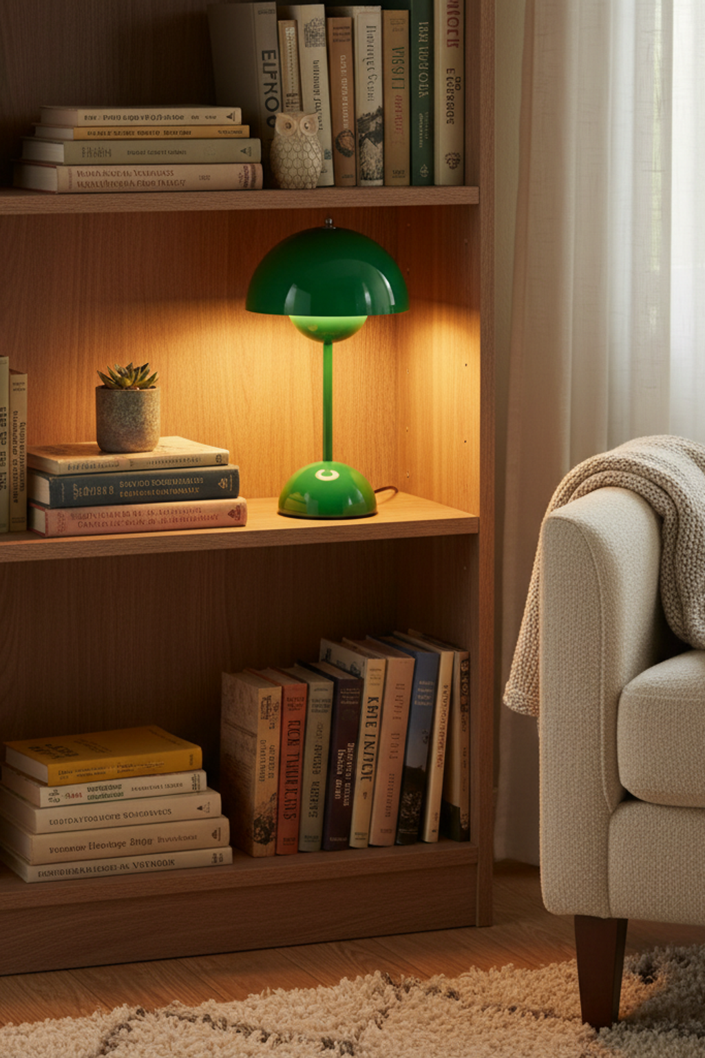 D160mm Mushroom Table Lamp
