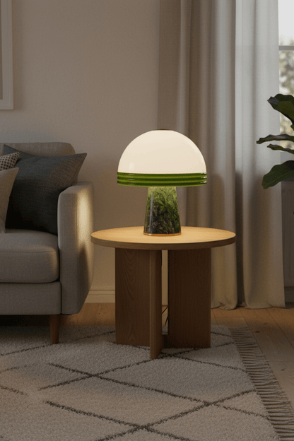 D30 Verde Marble Table Lamp for Living Room