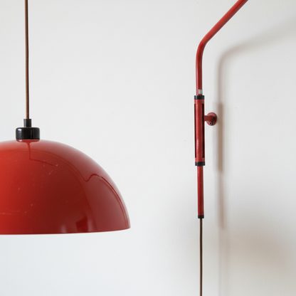 D40 Industrial Pivot Swing Arm Plug-In Wall Sconce