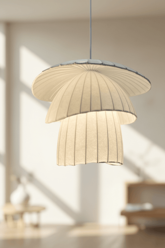 Ds40-Postmodern Dancing Skirt Silk Pendant Light