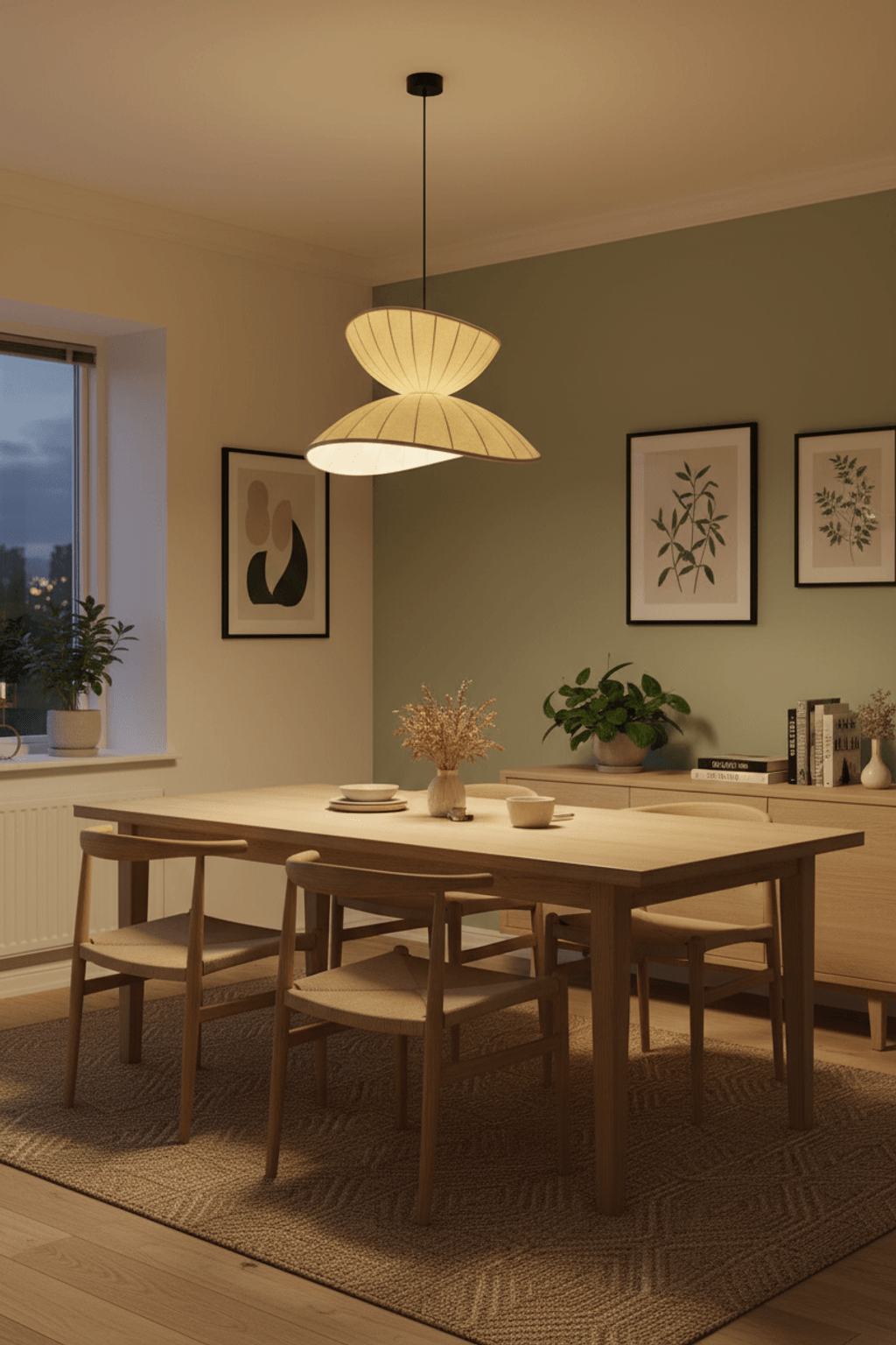Ds45-Postmodern Dancing Skirt Silk Pendant Light
