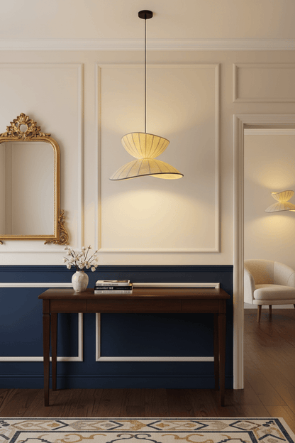 Ds45-Postmodern Dancing Skirt Silk Pendant Light