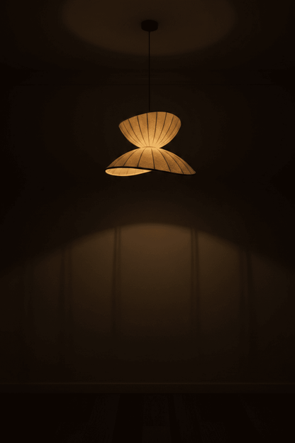 Ds45-Postmodern Dancing Skirt Silk Pendant Light