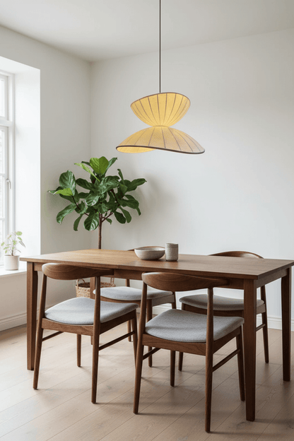 Ds45-Postmodern Dancing Skirt Silk Pendant Light