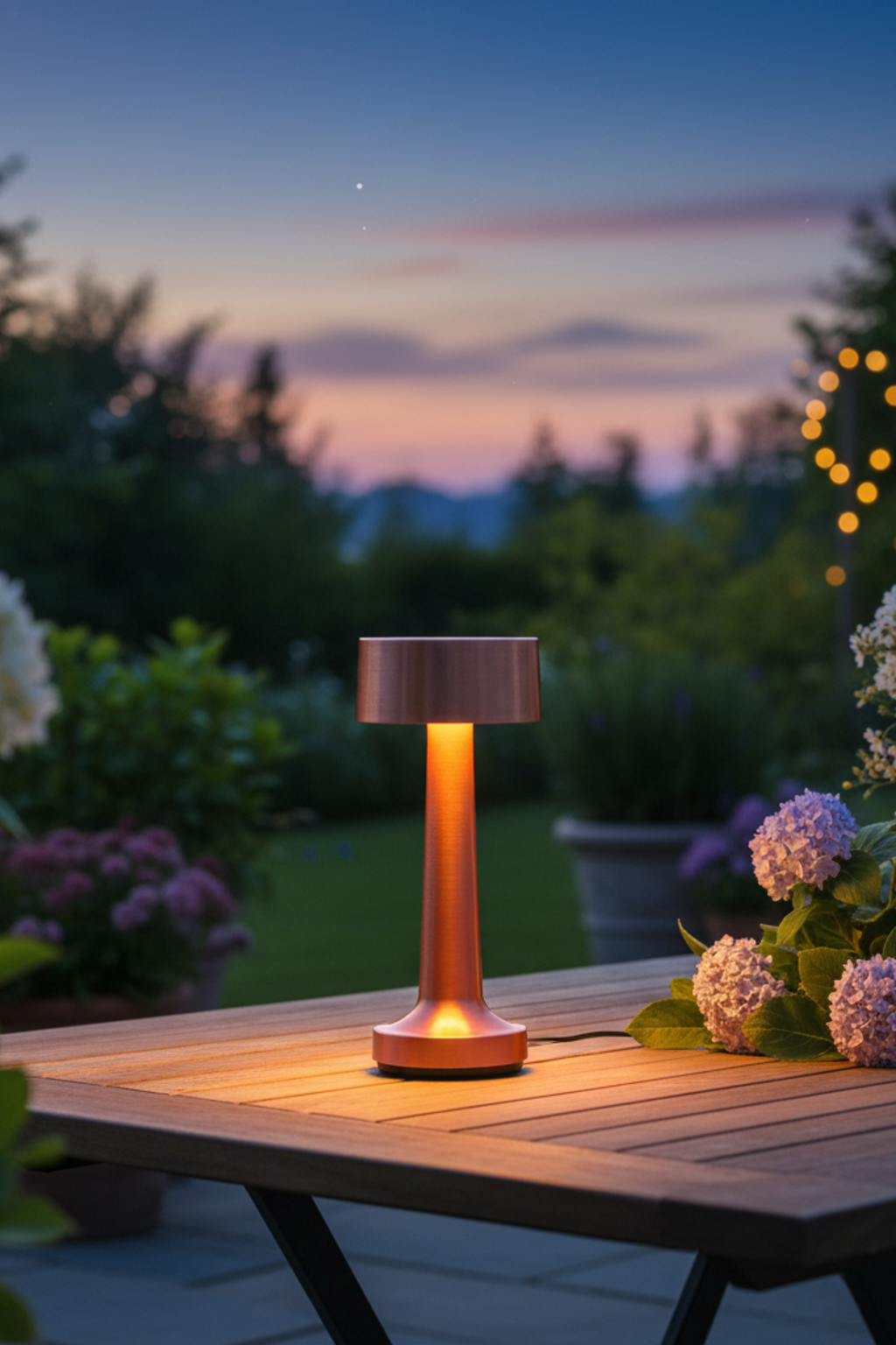 Dumbbell - Cocktail Table Lamp for Outdoor